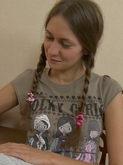 Teen girl cant stop squirting