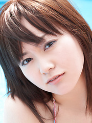 Akiki Sea Asian is absolutely fabulous in different bath suits